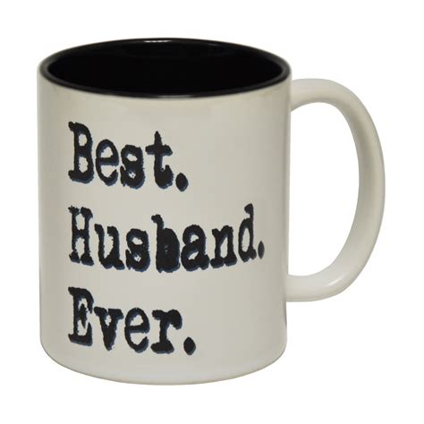 Best Husband Ever Ceramic Coffee Mug Novelty Anniversary Funny Birthday