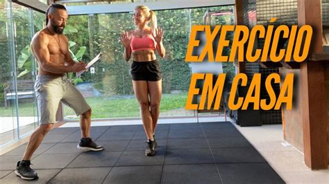 Exercícios em casa Treino completo YouTube