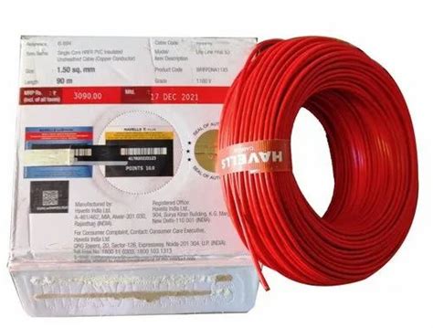 2 50 Sq Mm Havells Wire Roll Length 200 M At Rs 2748 Roll In Almora