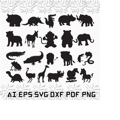 Cartoon Animals svg, Cartoon Animal svg, Cartoon svg, Animal - Inspire Uplift