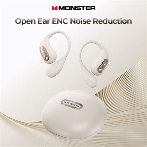 Jual Monster Open Ear Ac210 Headset Nirkabel Bluetooth 54 Ows Air