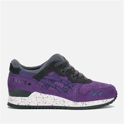 Asics Lifestyle Gel Lyte Iii Trainers Purplepurple Free Uk Delivery Over £50