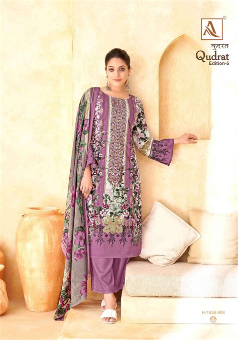 Alok Suit Qudrat Edition Digital Pakistani Print Cotton Suit Supplier