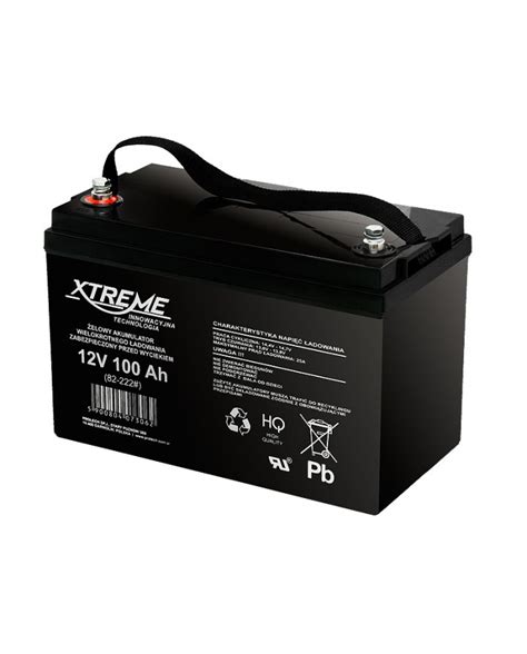 Akumulator GEL 12V 100Ah XTREME Sklep Internetowy Inerge Pl