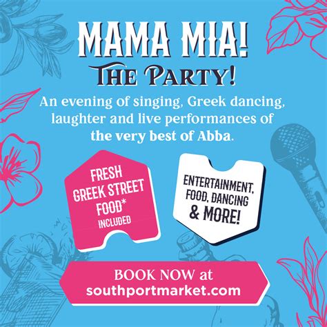 Mama Mia The Party Southport Market