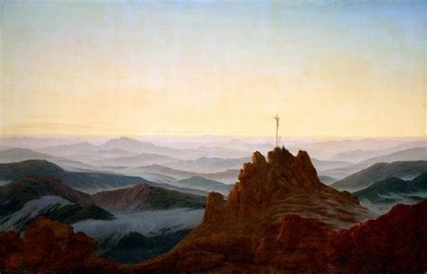 Morning in the Riesengebirge Caspar David Friedrich Giclée Canvas