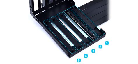 Buy Lian Li O Dxl Vertical Gpu Bracket Kit Pci E O Dxl Riser