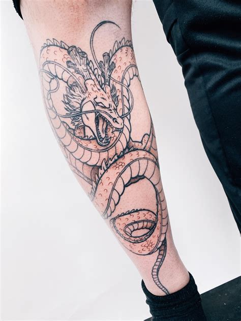 Dragon Ball Z Shenron Tattoo