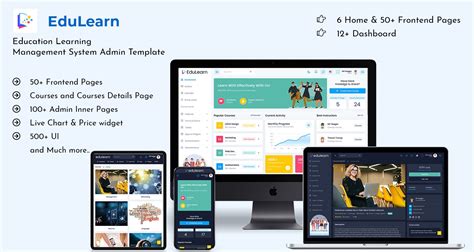 Online Education Courses Dashboard Html Templates Lms Dashboard