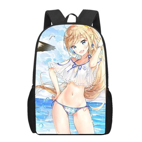 PLECAK SZKOLNY Anime dziewczyna w Bikini wzór plec 14167059182 Allegro pl