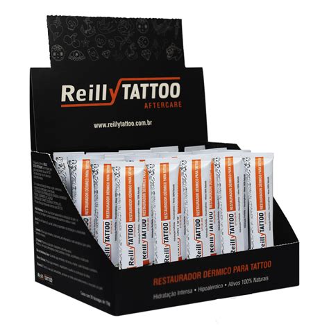 POMADA Cicatrizante Reilly Tattoo Aftercare 15g CAIXA 20 UNID