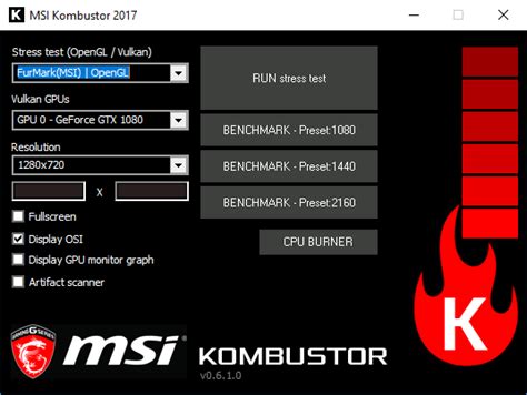 Kombustor msi kombustor - losaren