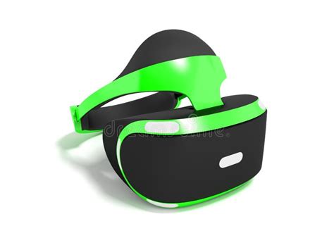 Modern Virtual Reality Glasses For Gaming And Watching Movies Gr Stock Illustration