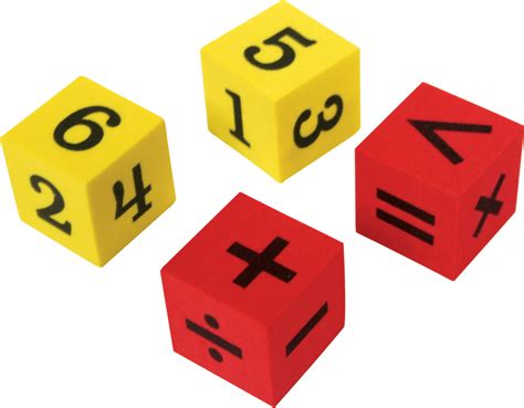 Foam Numbers & Operations Dice - TCR20607 | Teacher Created Resources