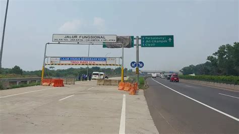 Tol Japek II Selatan Kembali Dibuka Saat Libur Natal Dan Tahun Baru