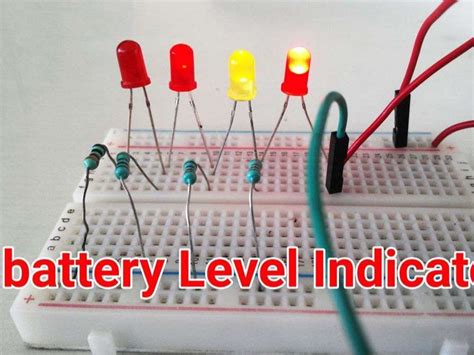 Battery level indicator | project