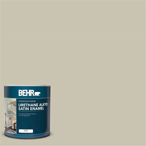 Behr Qt N Dune Grass Satin Enamel Urethane Alkyd Interior