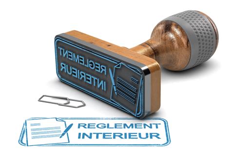 R Glement Int Rieur Exemple Et Obligations