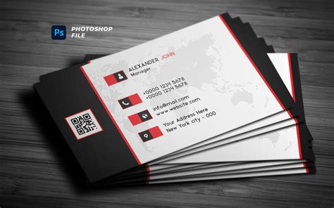 Mod Le De Carte De Visite Cr Ative Templatemonster