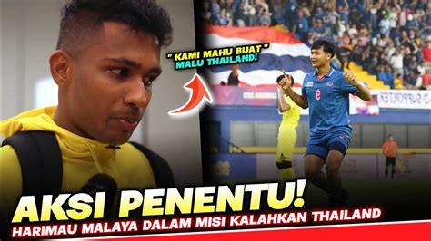 Aksi Penentu Misi Balas Dendam Malaysia U Atas Thailand Di