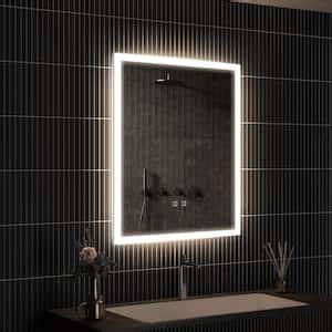 HOMLUX 20 In W X 28 In H Rectangular Frameless LED Light With 3 Color