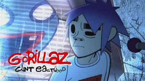 Gorillaz Clint Eastwood Lyrics Youtube