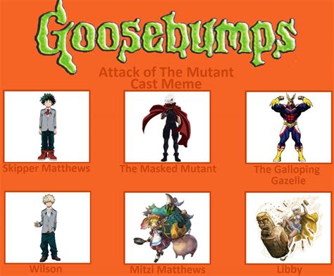 Goosebumps Attack Of The Mutant Pverse Style By Partnert On Deviantart