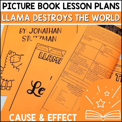 Llama Destroys the World - Cause & Effect Picture Book Reading Plans ...