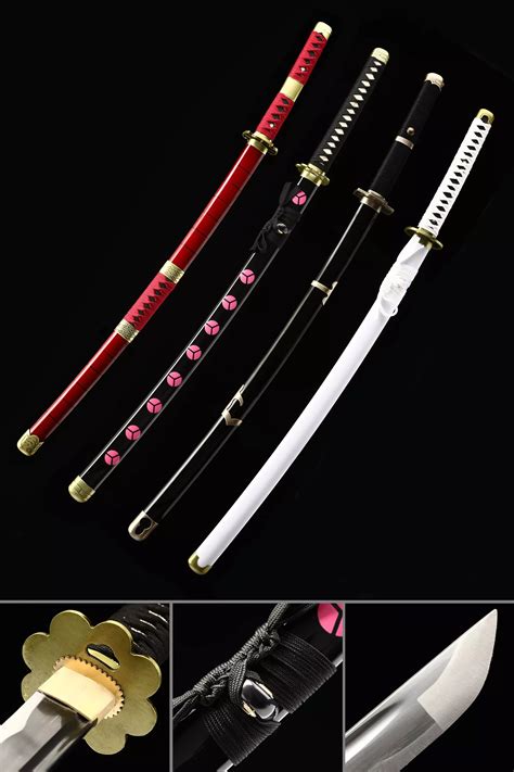 Zoro Swords | Roronoa Zoro Sword Set 4 Pack - One Piece Katana Replica