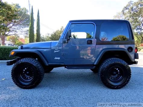 2001 Jeep Wrangler Sport 4x4 For Sale