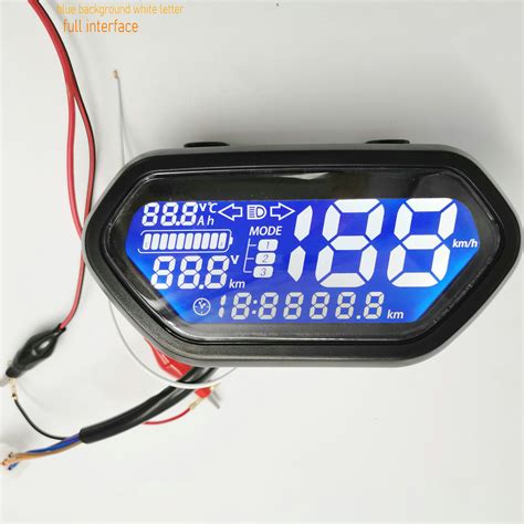 Snelheidsmeter Lcd Display 48v60v72v84v96v120v144v Grandado