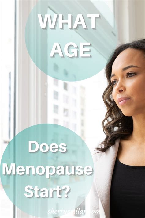 Menopause age – Artofit