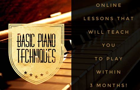 Basic Piano Techniques Download