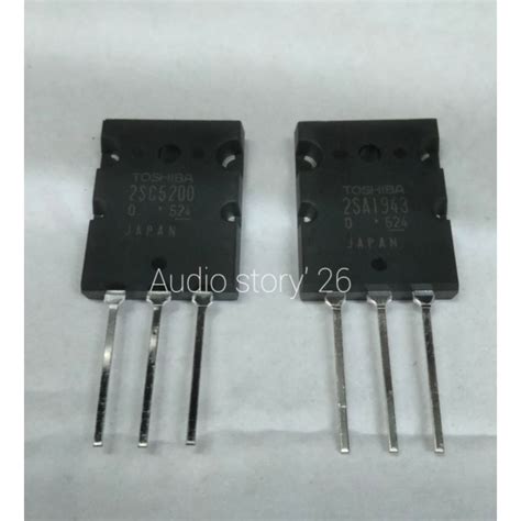 Jual TRANSISTOR TOSHIBA A 1943 C 5200 LOT 524 ORIGINAL JAPAN Shopee