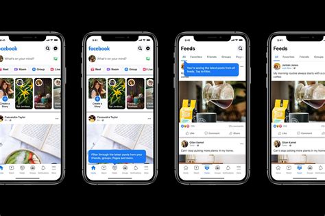 Facebook Unveils New Look Home And Feeds Tabs In App Refresh