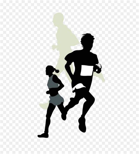 5K run Running Marathon Racing Clip art - Running men and women png download - 708*1000 - Free ...