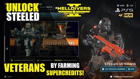 Helldivers 2 Unlocking Premium War Bonds By Farming Super Credits Ps5