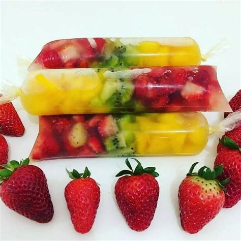 Geladinho De Frutas Naturais Fature Alto Vendendo Deliciosos