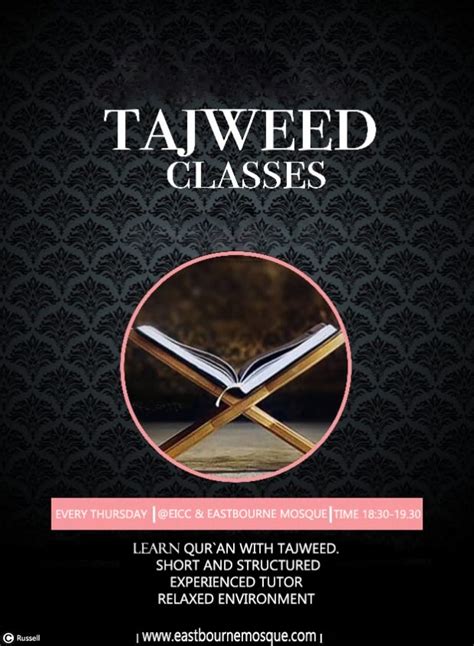 Tajweed Classes Eastbourne Mosque