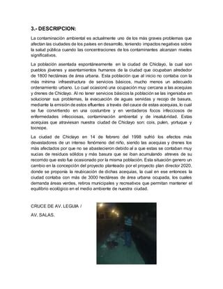 Impacto Ambiental De Residuos Solidos En La Ciudad De Chiclayo Alex Pdf