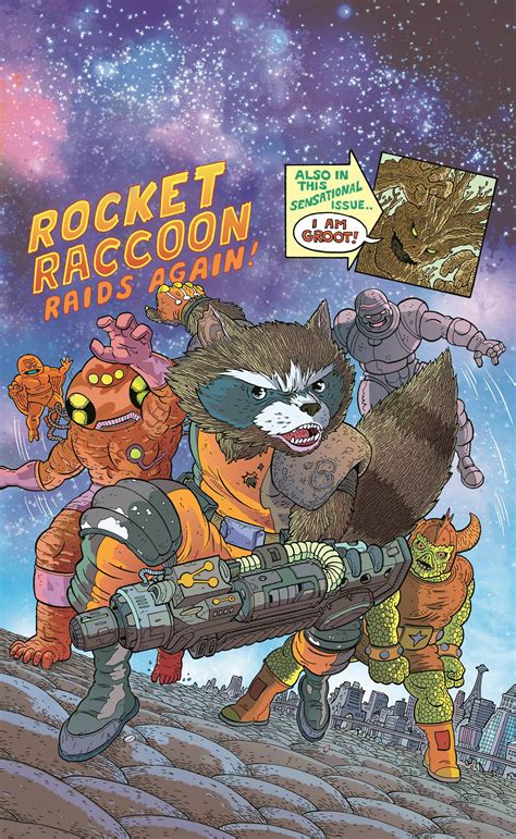 Rocket Raccoon & Groot Themed Variant Cover (Concept) - Comic Vine