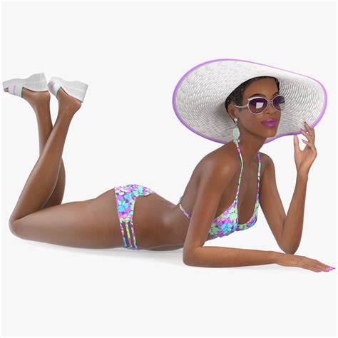 Light Skinned Bikini Woman T Pose 3d Model 149 Blend Max Ma Lxo Fbx C4d 3ds Obj Free3d