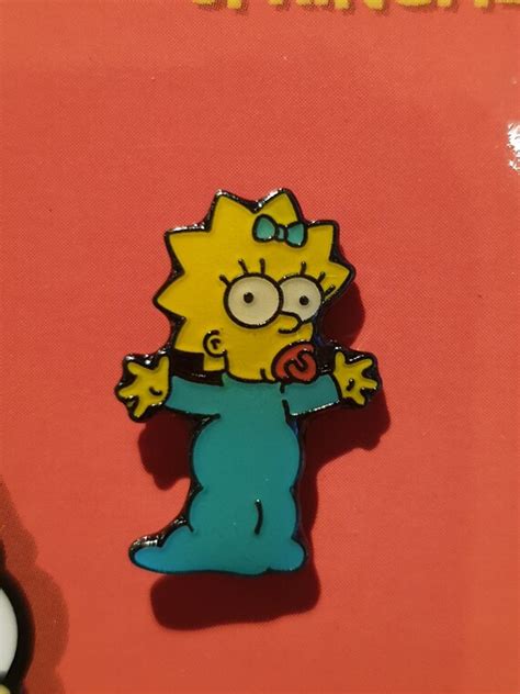 Maggie Simpson Vintage Pin Gem