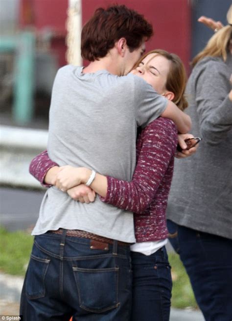 Emma Watson Looks Ecstatic As She Greets Best Pal Roberto Aguire With A