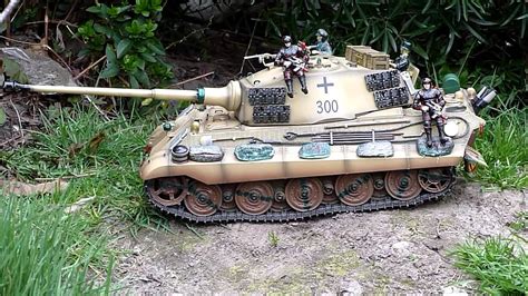 Rc Tank Tigre Royal Full Metal System Elmod Youtube