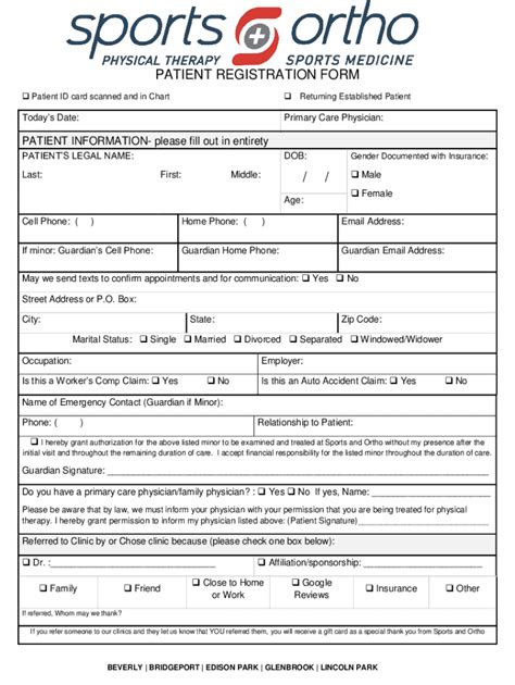 Fillable Online Fsm New Patient Intake Form 1 Copy Fillable Pdf Fax Email Print Pdffiller