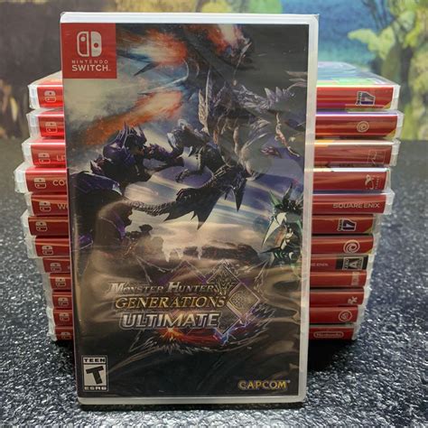 Monster Hunter Generations Ultimate Nintendo Switch Game Video Gaming