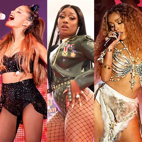 Ariana Grande Megan Thee Stallion Doja Cat Throw A Boudoir Lingerie