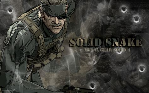 Solid Snake MGS4 Wallpaper - TutorialChip