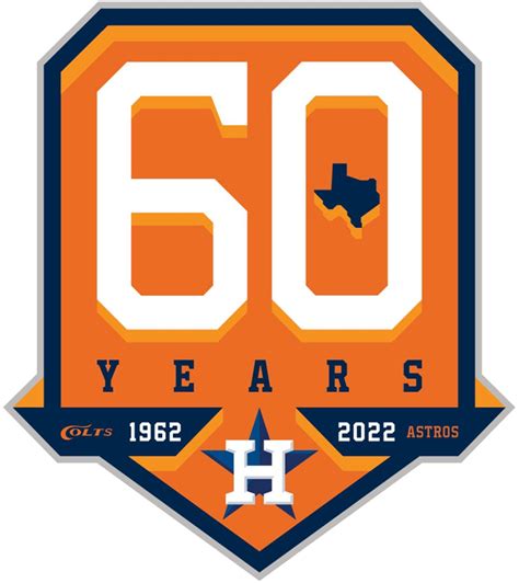 Houston Astros Logo Anniversary Logo American League Al Chris